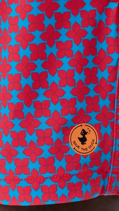 Save the Duck Ademir Swim Trunks 4 Geometrical Flowers/Clean | Thumbnail 6 Save the Duck Ademir Swim Trunks 4 Geometrical Flowers/Clean | Thumbnail 6
