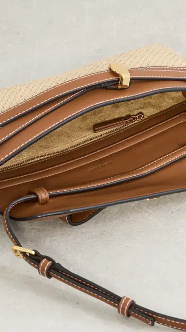 Veronica Beard Raffia Dash Clutch Hazelwood Natural One Size | Thumbnail 6 Veronica Beard Raffia Dash Clutch Hazelwood Natural One Size | Thumbnail 6