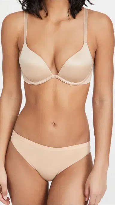 b.tempt'd by Wacoal b. tempt'd by Wacoal Future Foundation Push Up Bra Au Natural | Thumbnail 2 b.tempt'd by Wacoal b. tempt'd by Wacoal Future Foundation Push Up Bra Au Natural | Thumbnail 2