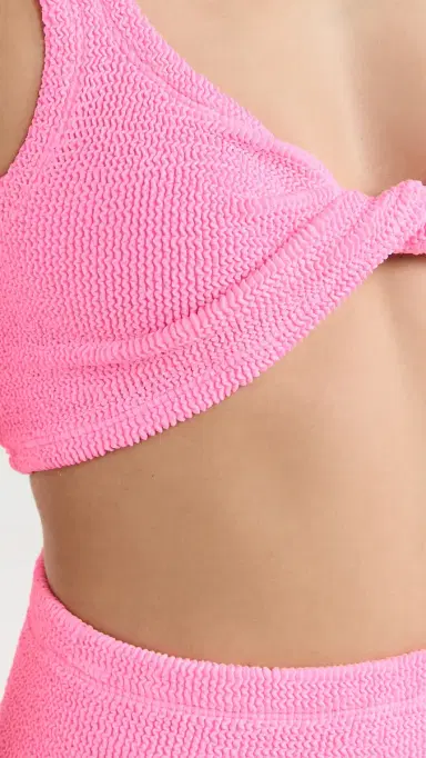 Hunza G Jamie Bikini Set Bubblegum One Size | Thumbnail 6 Hunza G Jamie Bikini Set Bubblegum One Size | Thumbnail 6