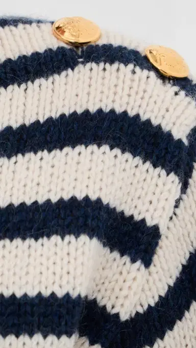 Nili Lotan Tandy Cashmere Sweater /arine Stripe | Thumbnail 6 Nili Lotan Tandy Cashmere Sweater /arine Stripe | Thumbnail 6