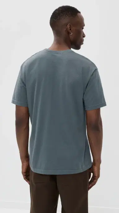 Aaron Levine Crew T-Shirt late Blue | Thumbnail 3 Aaron Levine Crew T-Shirt late Blue | Thumbnail 3