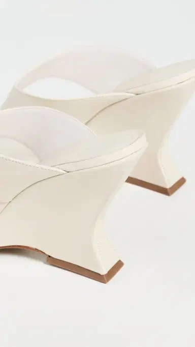Schutz Maya Sandals Sugar White | Thumbnail 4 Schutz Maya Sandals Sugar White | Thumbnail 4