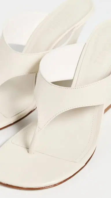 Schutz Maya Sandals Sugar White | Thumbnail 6 Schutz Maya Sandals Sugar White | Thumbnail 6