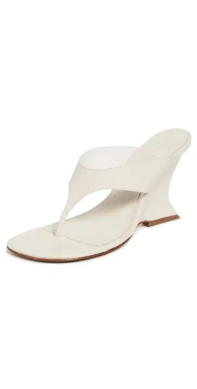 Schutz Maya Sandals Sugar White | Thumbnail 1 Schutz Maya Sandals Sugar White | Thumbnail 1