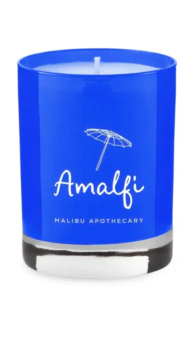 Malibu Apothecary Amalfi Blue Candle No Color | Thumbnail 5 Malibu Apothecary Amalfi Blue Candle No Color | Thumbnail 5