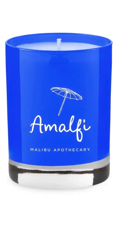 Malibu Apothecary Amalfi Blue Candle No Color | Thumbnail 1 Malibu Apothecary Amalfi Blue Candle No Color | Thumbnail 1
