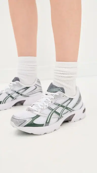 Asics Gel-1130 Sneakers White/Forest Night | Thumbnail 3 Asics Gel-1130 Sneakers White/Forest Night | Thumbnail 3