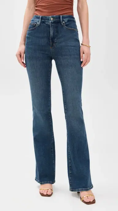 GOOD AMERICAN Good Legs Flare Jeans Blue4 | Thumbnail 2 GOOD AMERICAN Good Legs Flare Jeans Blue4 | Thumbnail 2