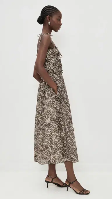 MINKPINK Tahlia Midi Dress Leopard | Thumbnail 4 MINKPINK Tahlia Midi Dress Leopard | Thumbnail 4