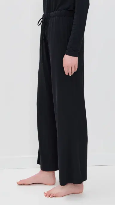 Eberjey Gisele Everyday Straight Leg Pants Black | Thumbnail 4 Eberjey Gisele Everyday Straight Leg Pants Black | Thumbnail 4
