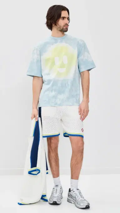 Casablanca Tie Dye T-Shirt Blue | Thumbnail 5 Casablanca Tie Dye T-Shirt Blue | Thumbnail 5