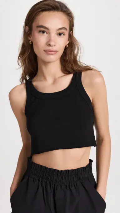 A.L.C. A.L.C. Halsey Tank Black | Thumbnail 2 A.L.C. A.L.C. Halsey Tank Black | Thumbnail 2