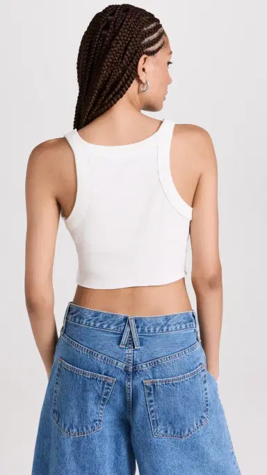 A.L.C. A.L.C. Halsey Tank White | Thumbnail 3 A.L.C. A.L.C. Halsey Tank White | Thumbnail 3
