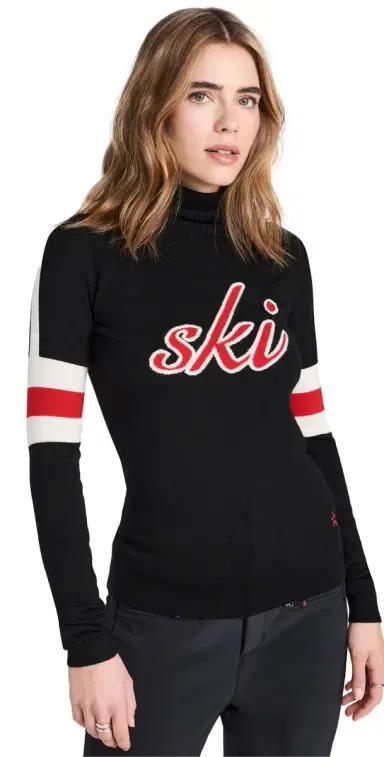 Perfect Moment Neve Wool Sweater Black | Thumbnail 1 Perfect Moment Neve Wool Sweater Black | Thumbnail 1