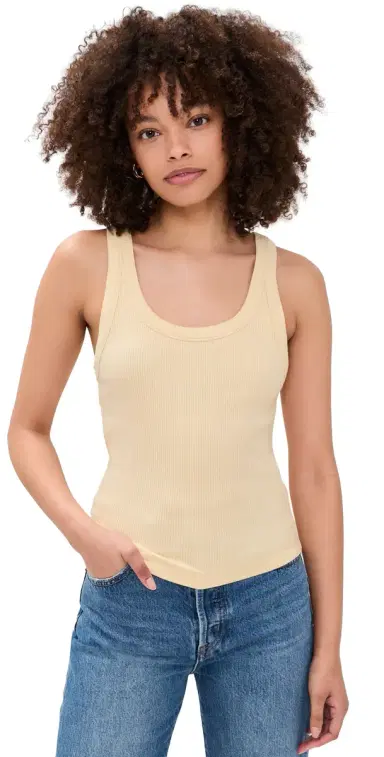 Pistola Christy Tank Top Custard Yellow L | Thumbnail 1 Pistola Christy Tank Top Custard Yellow L | Thumbnail 1