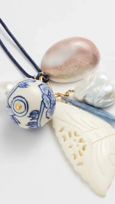 Chan Luu Delft Charm Necklace Multi One Size | Thumbnail 5 Chan Luu Delft Charm Necklace Multi One Size | Thumbnail 5