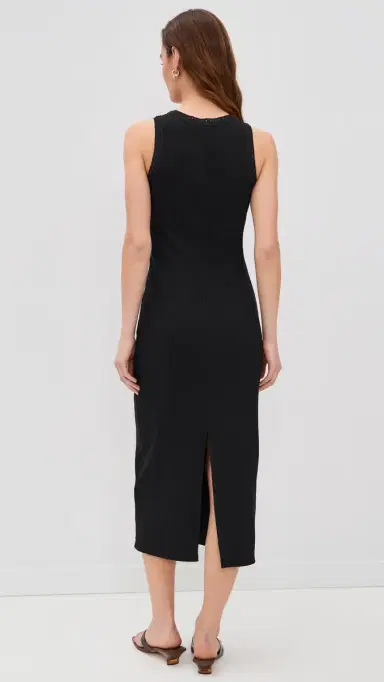 Z Supply Clarke Midi Dress Black | Thumbnail 3 Z Supply Clarke Midi Dress Black | Thumbnail 3