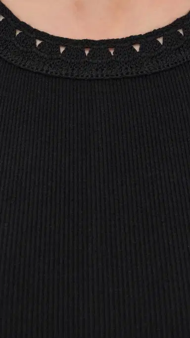 Z Supply Clarke Midi Dress Black | Thumbnail 6 Z Supply Clarke Midi Dress Black | Thumbnail 6