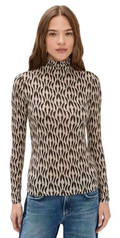 Ulla Johnson Aurelia Turtleneck Silhouette | Thumbnail 1 Ulla Johnson Aurelia Turtleneck Silhouette | Thumbnail 1