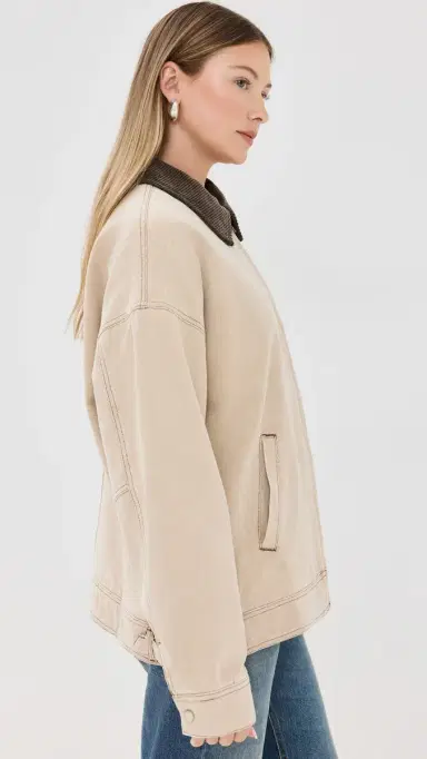 LIONESS Workwear Barn Jacket tone | Thumbnail 4 LIONESS Workwear Barn Jacket tone | Thumbnail 4