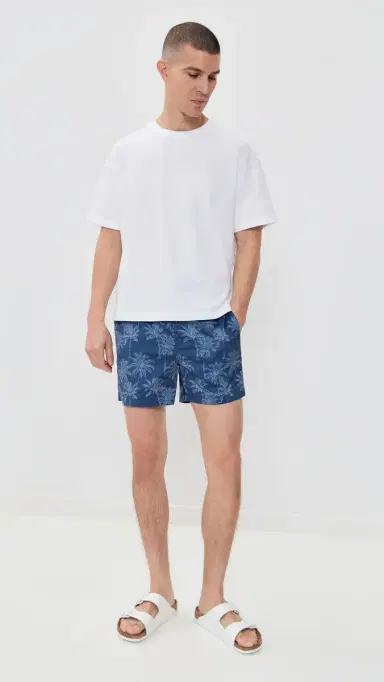 Onia Charles 5 Swim Trunks Tonal Blue | Thumbnail 5 Onia Charles 5 Swim Trunks Tonal Blue | Thumbnail 5
