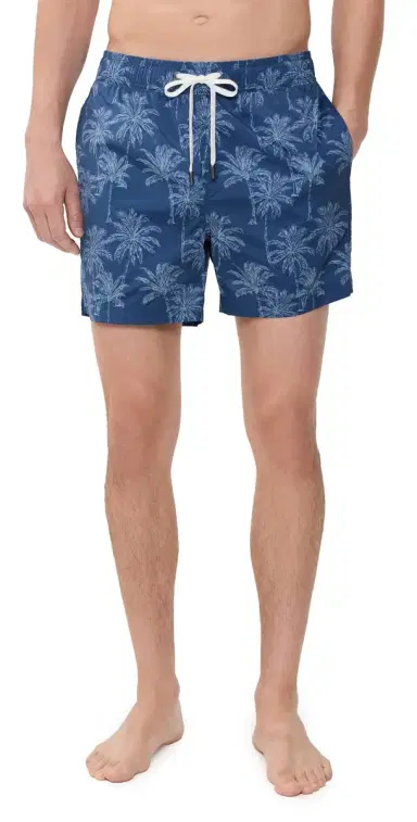 Onia Charles 5 Swim Trunks Tonal Blue | Thumbnail 1 Onia Charles 5 Swim Trunks Tonal Blue | Thumbnail 1