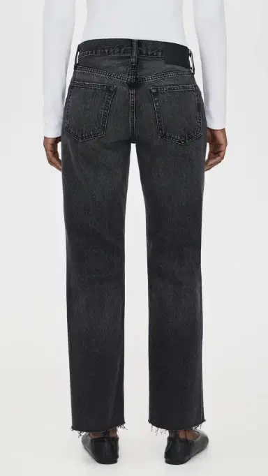 MOUSSY VINTAGE MV Glencoe Straight Jeans Black | Thumbnail 3 MOUSSY VINTAGE MV Glencoe Straight Jeans Black | Thumbnail 3