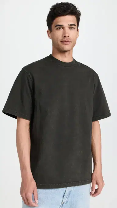 AGOLDE Asha Mock Neck Tee Fracture | Thumbnail 2 AGOLDE Asha Mock Neck Tee Fracture | Thumbnail 2