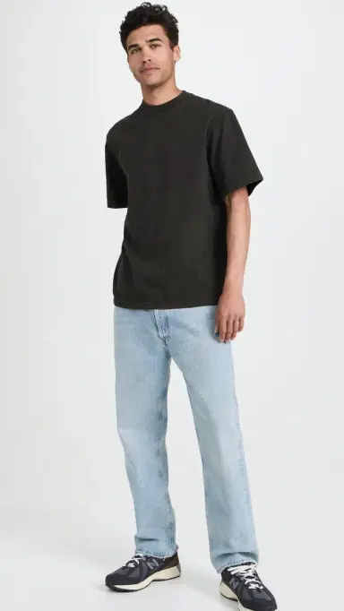 AGOLDE Asha Mock Neck Tee Fracture | Thumbnail 5 AGOLDE Asha Mock Neck Tee Fracture | Thumbnail 5
