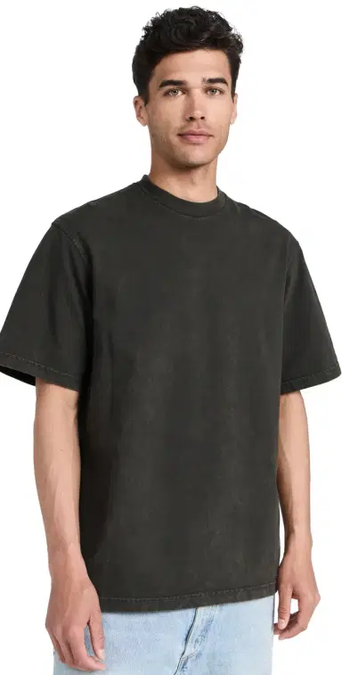 AGOLDE Asha Mock Neck Tee Fracture | Thumbnail 1 AGOLDE Asha Mock Neck Tee Fracture | Thumbnail 1