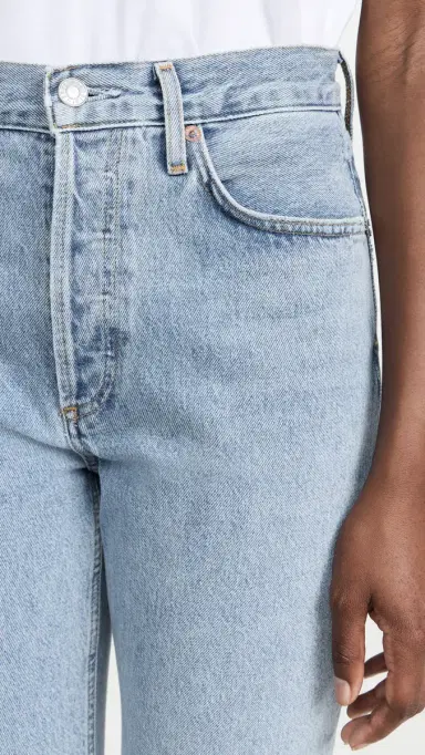AGOLDE Lana Mid Rise Straight Jeans Riptide | Thumbnail 6 AGOLDE Lana Mid Rise Straight Jeans Riptide | Thumbnail 6