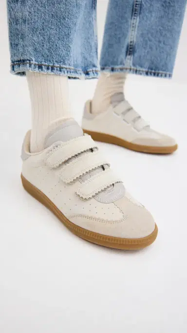 Isabel Marant Beth Sneakers Ecru 37 | Thumbnail 3 Isabel Marant Beth Sneakers Ecru 37 | Thumbnail 3