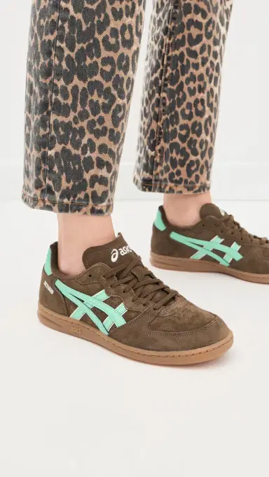Asics Skyhand OG Sneakers Brown Storm/Ice Green | Thumbnail 3 Asics Skyhand OG Sneakers Brown Storm/Ice Green | Thumbnail 3