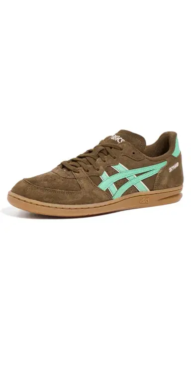 Asics Skyhand OG Sneakers Brown Storm/Ice Green | Thumbnail 1 Asics Skyhand OG Sneakers Brown Storm/Ice Green | Thumbnail 1