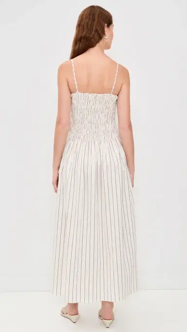 Faithfull Araceli Maxi Dress Fiori Stripe Lemon 8 | Thumbnail 3 Faithfull Araceli Maxi Dress Fiori Stripe Lemon 8 | Thumbnail 3