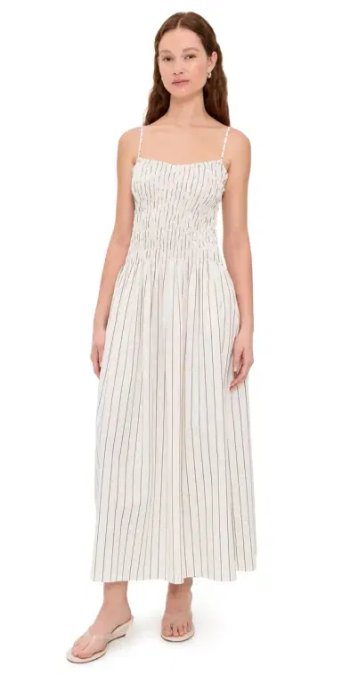 Faithfull Araceli Maxi Dress Fiori Stripe Lemon 8 | Thumbnail 1 Faithfull Araceli Maxi Dress Fiori Stripe Lemon 8 | Thumbnail 1