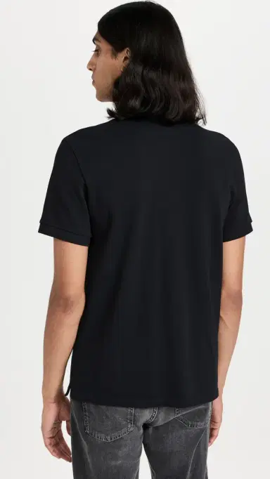 AMI De Coeur Polo Shirt Black | Thumbnail 3 AMI De Coeur Polo Shirt Black | Thumbnail 3