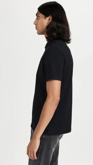 AMI De Coeur Polo Shirt Black | Thumbnail 4 AMI De Coeur Polo Shirt Black | Thumbnail 4