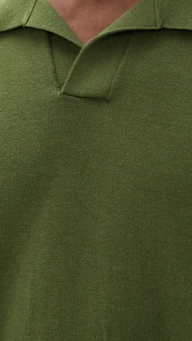 Katin herman Knit Polo hirt Olive | Thumbnail 6 Katin herman Knit Polo hirt Olive | Thumbnail 6