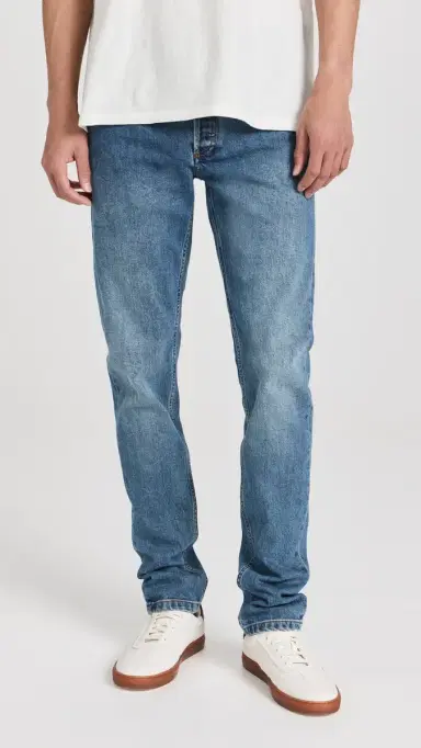 A.P.C. A. P.C. Petite New Standard Indigo Stretch Jeans | Thumbnail 2 A.P.C. A. P.C. Petite New Standard Indigo Stretch Jeans | Thumbnail 2
