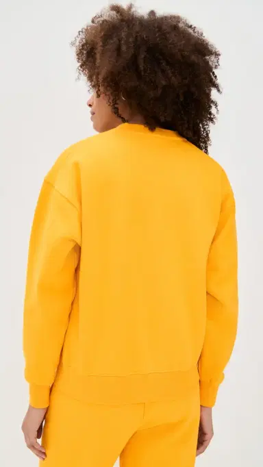 Hommegirls Homme Girls x Fruit of the Loom Crew Neck Sweatshirt Yellow | Thumbnail 4 Hommegirls Homme Girls x Fruit of the Loom Crew Neck Sweatshirt Yellow | Thumbnail 4
