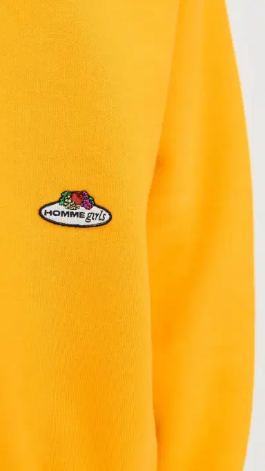 Hommegirls Homme Girls x Fruit of the Loom Crew Neck Sweatshirt Yellow | Thumbnail 6 Hommegirls Homme Girls x Fruit of the Loom Crew Neck Sweatshirt Yellow | Thumbnail 6