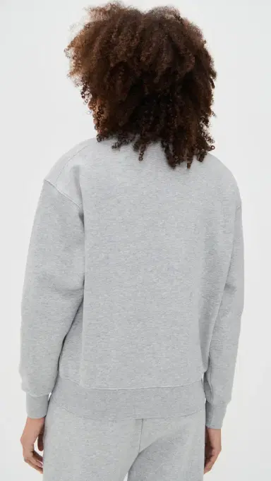 Hommegirls Homme Girls x Fruit of the Loom Crew Neck Sweatshirt Heather Grey | Thumbnail 3 Hommegirls Homme Girls x Fruit of the Loom Crew Neck Sweatshirt Heather Grey | Thumbnail 3
