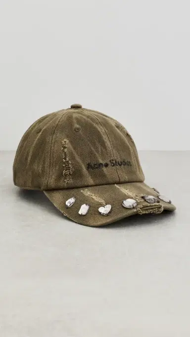 Acne Studios Carliy Crystal Brim Cap Hunter Green One Size | Thumbnail 2 Acne Studios Carliy Crystal Brim Cap Hunter Green One Size | Thumbnail 2