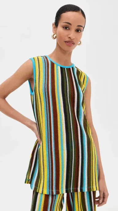 Staud Valley Top kate Stripe | Thumbnail 2 Staud Valley Top kate Stripe | Thumbnail 2