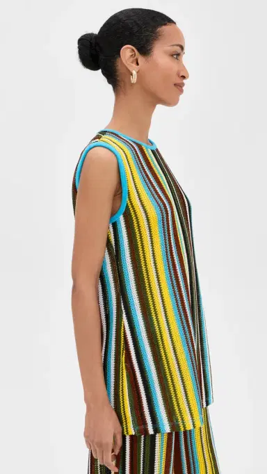 Staud Valley Top kate Stripe | Thumbnail 4 Staud Valley Top kate Stripe | Thumbnail 4