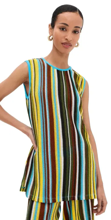 Staud Valley Top kate Stripe | Thumbnail 1 Staud Valley Top kate Stripe | Thumbnail 1