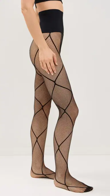 Commando Diamond Net Tights Black S | Thumbnail 2 Commando Diamond Net Tights Black S | Thumbnail 2