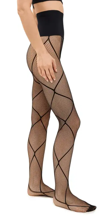 Commando Diamond Net Tights Black S | Thumbnail 1 Commando Diamond Net Tights Black S | Thumbnail 1